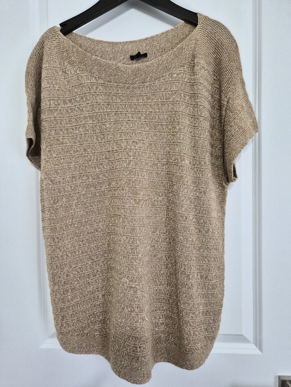 Talbots Neutral Linen Pullover XL